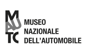 Logo del MAUTO, il Museo Nazionale dell'Automobile. Le lettere